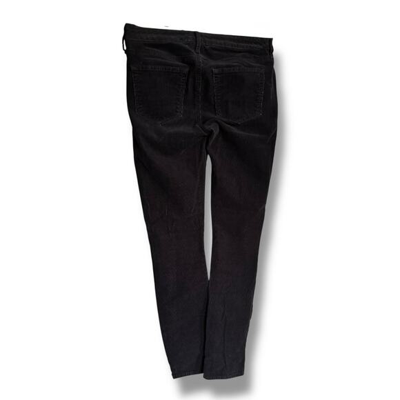 Gap Maternity Always Skinny Womens Black Corduroy Pants‎ Size 25 or 0 - Picture 2 of 5